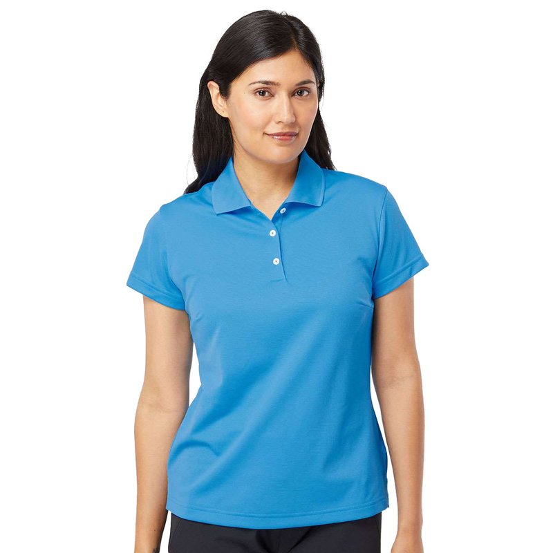 Adidas Originals Women's Basic Polo In Blue