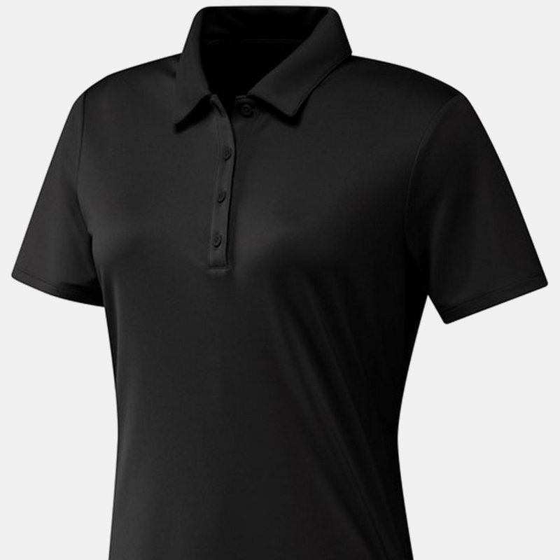 Adidas Originals Womens/ladies Primegreen Performance Polo Shirt In Black