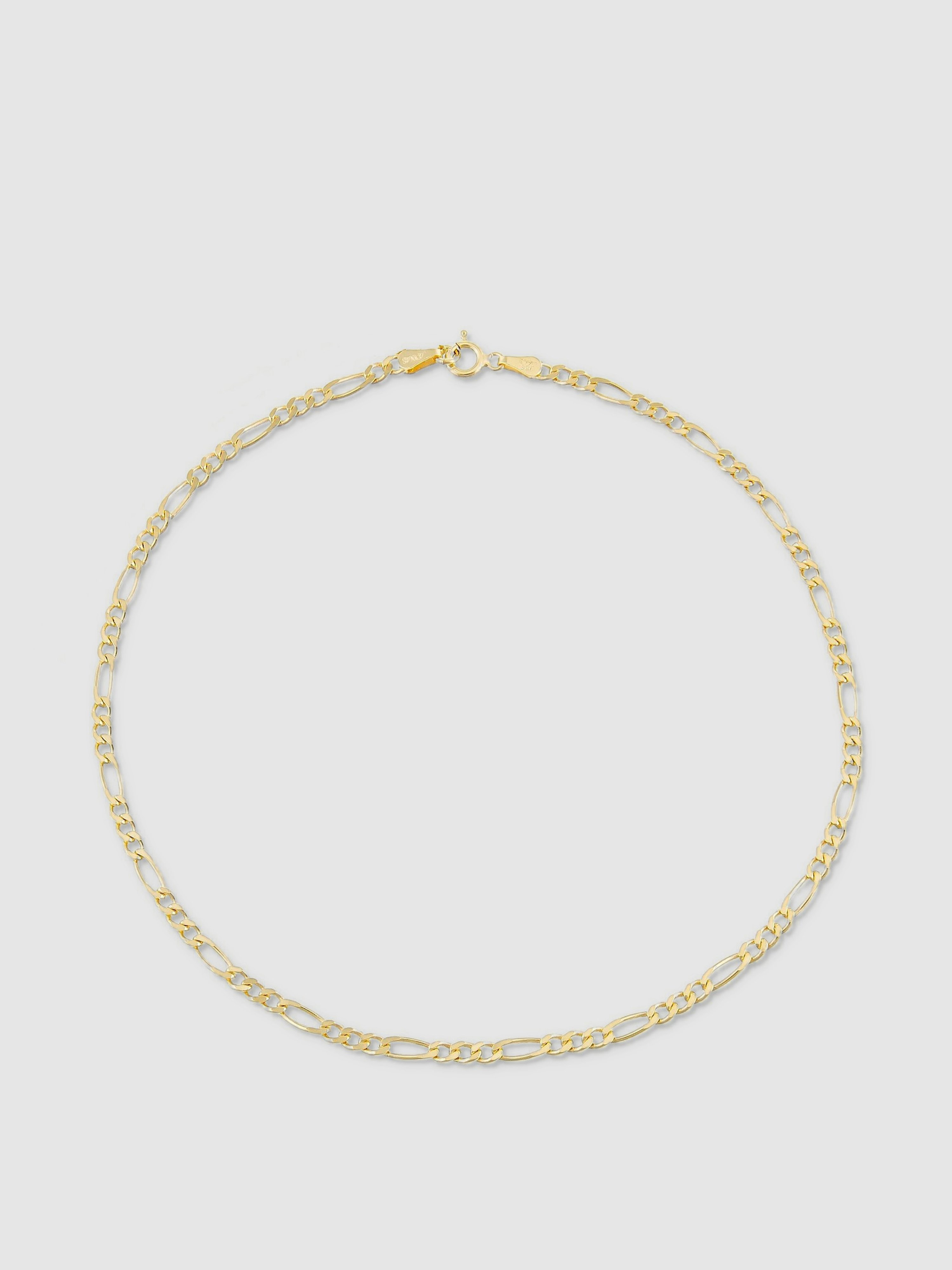 Adinas Jewels By Adina Eden Figaro Anklet In Gold