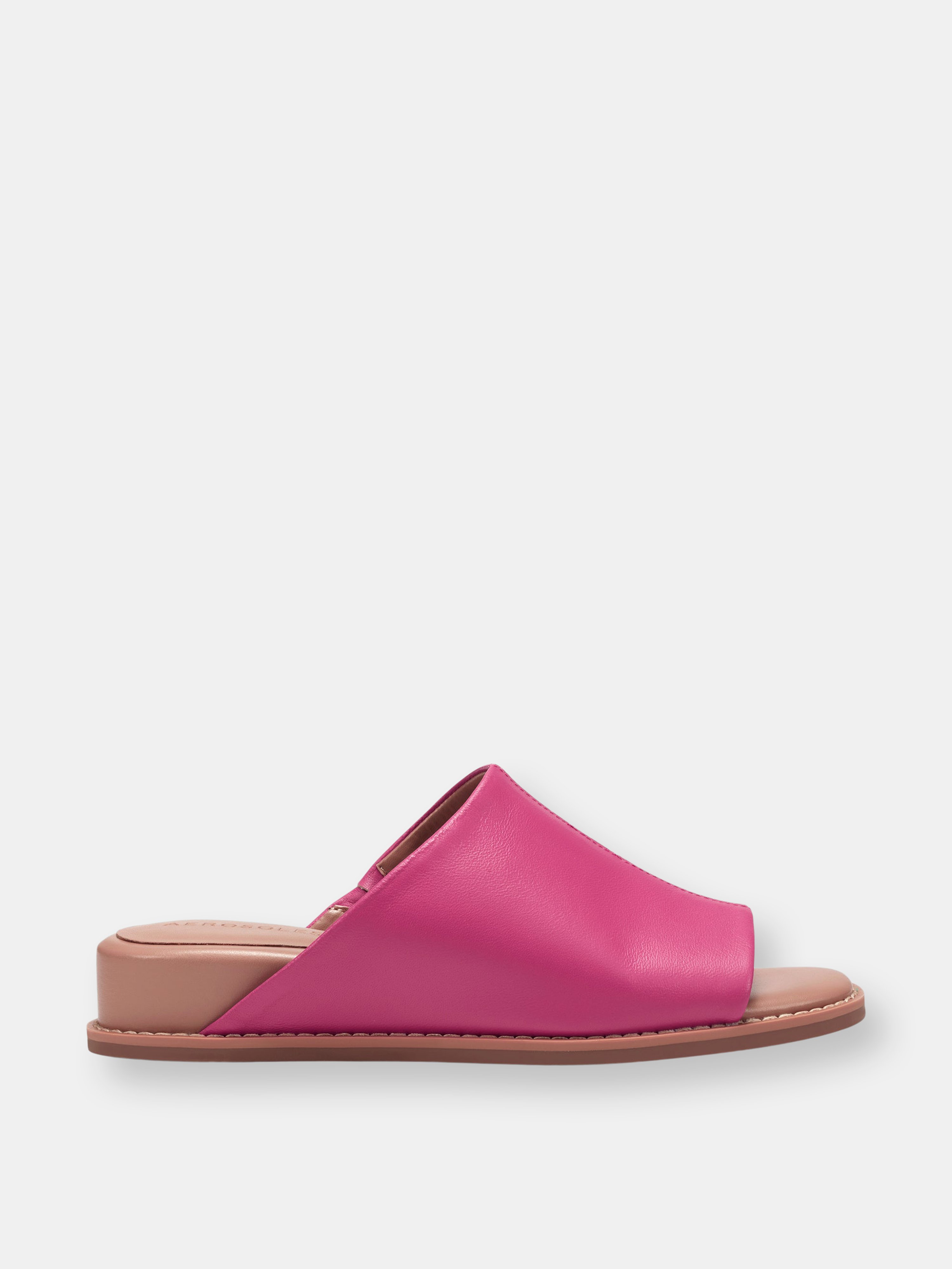Aerosoles Yorketown Leather Sandals In Pink
