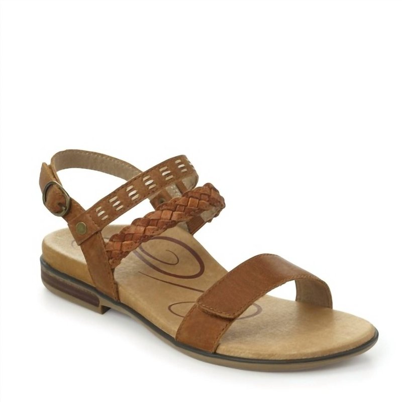 Shop Aetrex Celeste Sandal In Brown