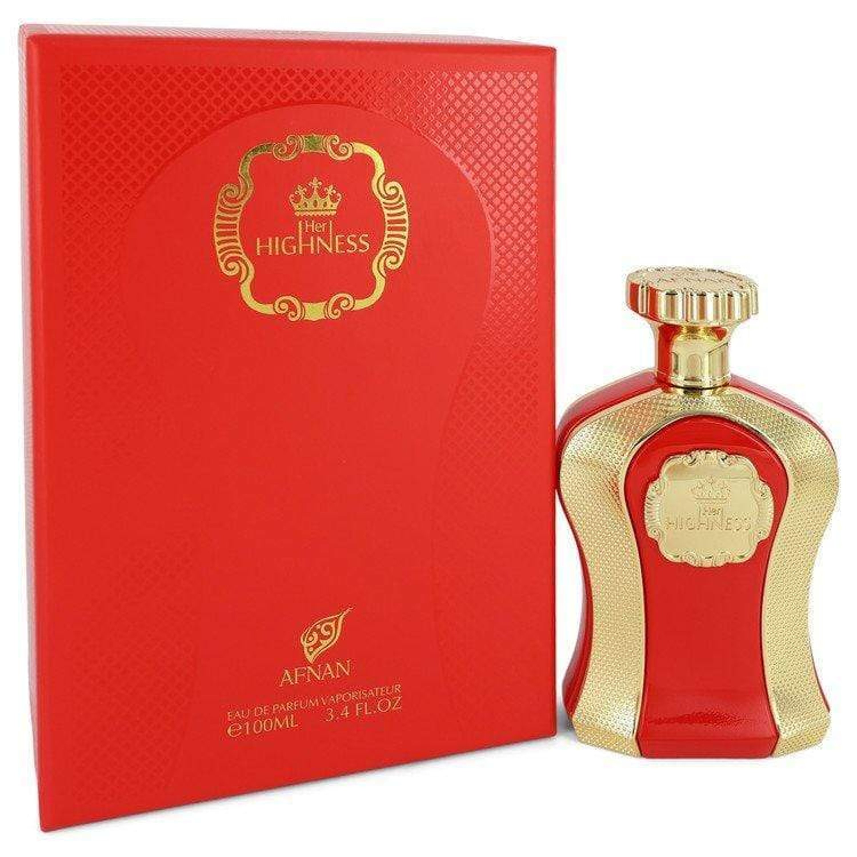 Afnan Her Highness By  Eau De Parfum Spray 3.4 oz For Women In Red