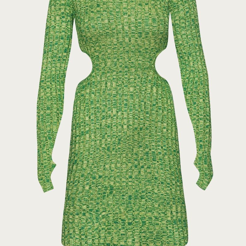 Shop Afrm Dove Mini Dress In Green