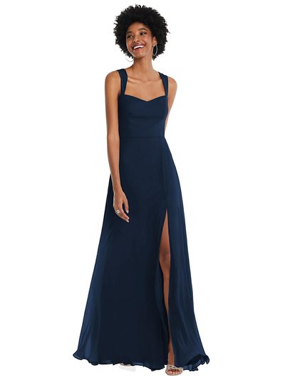 After Six Contoured Wide Strap Sweetheart Maxi Dress - 1558 product