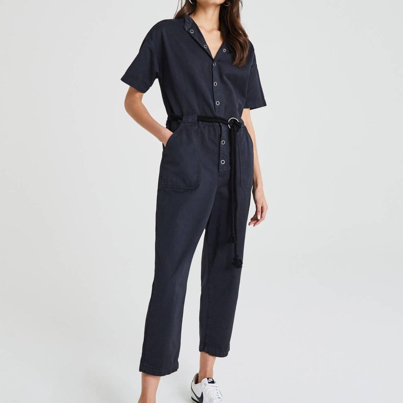 Shop Ag Emery Jumpsuit In Black