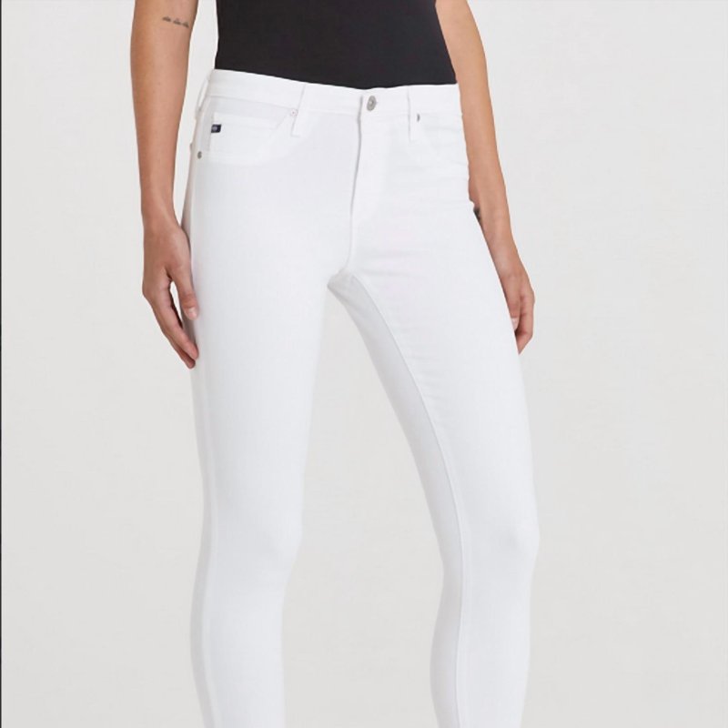 Shop Ag Prima Crop Jeans In White