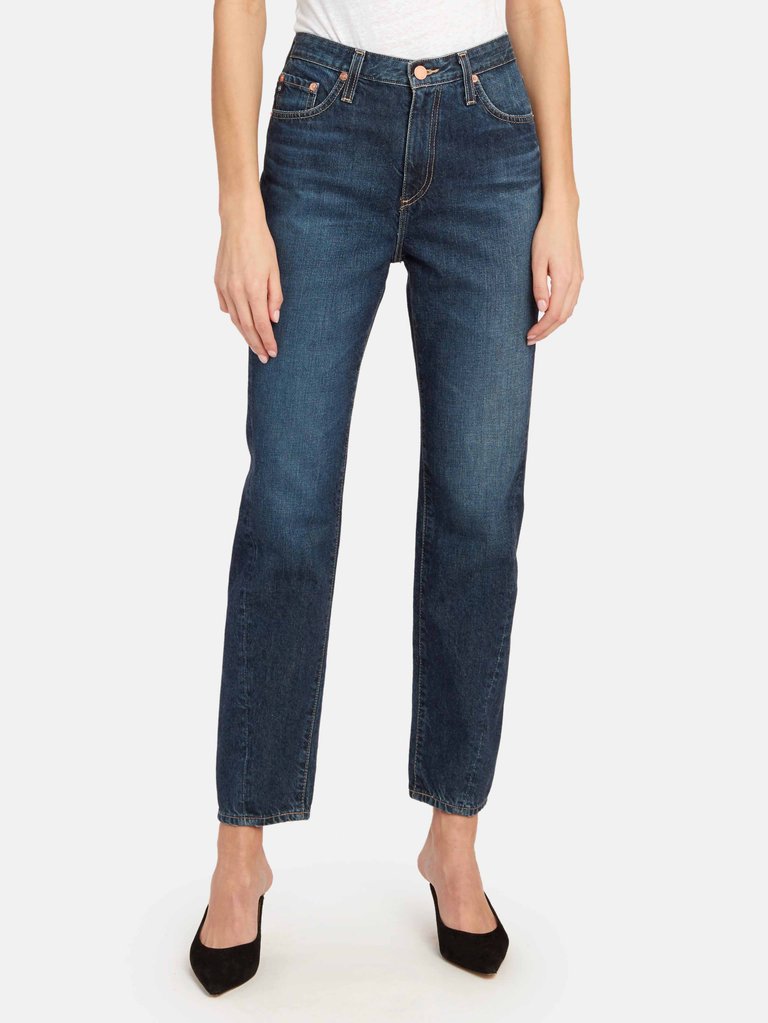 Phoebe High Rise Extended Straight Leg Jeans - Portrayal