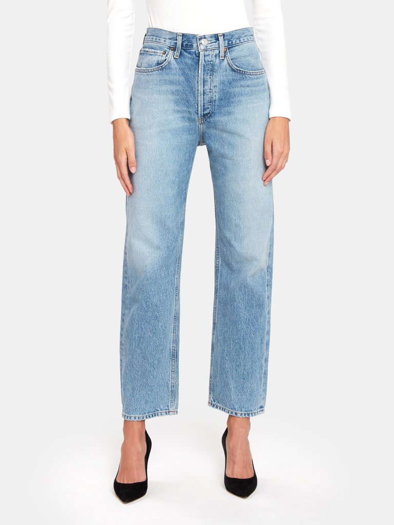 90's Mid Rise Loose Fit Jeans - Affair