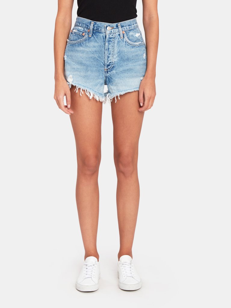 Parker Vintage High Rise Cutoff Relaxed Shorts - Swapmeet
