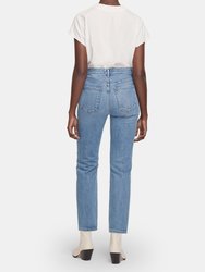 Wilder High Rise Ankle Cut Straight Fit Jean