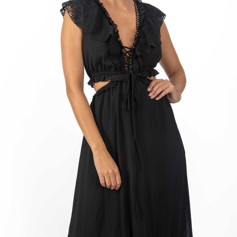 Shop Akalia Miah Maxi Women's Dress Black