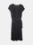 Akris Women's Black Belted Lace Midi Dress - Black
