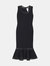 Akris Women's Black Punto Lace Inset Jersey Bodycon Dress - Black