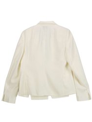 Akris Women's Offwhite Ocelia Jacket Sport Coats & Blazer - 10