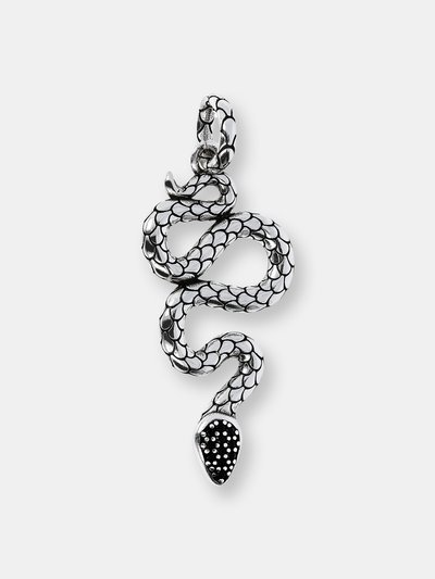 Albert M. Snake Pendant with Black Spinel product