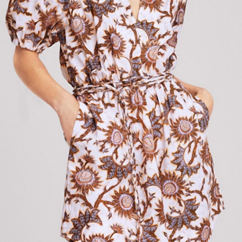 Shop A.l.c Adelaide Dress In Brown