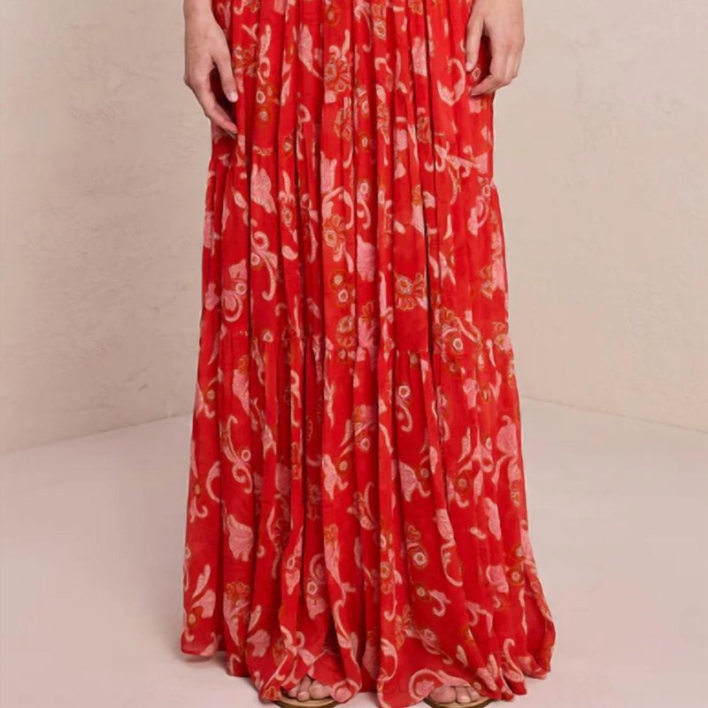 Shop A.l.c Annalise Dress In Red