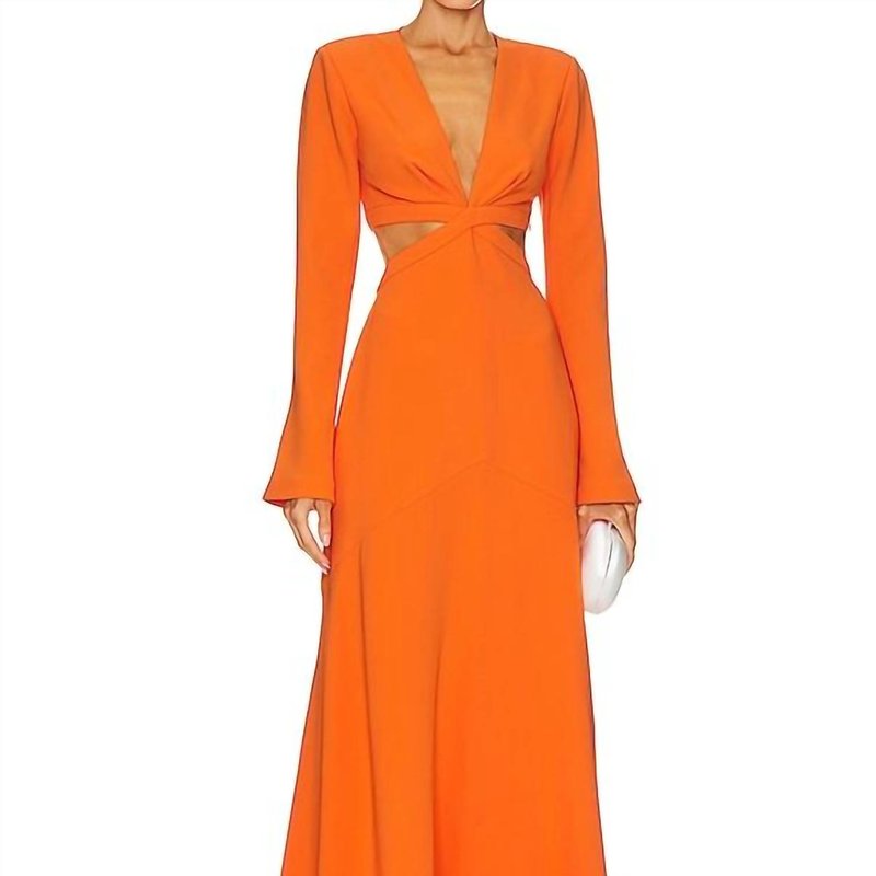 Shop A.l.c Issa Dress In Orange