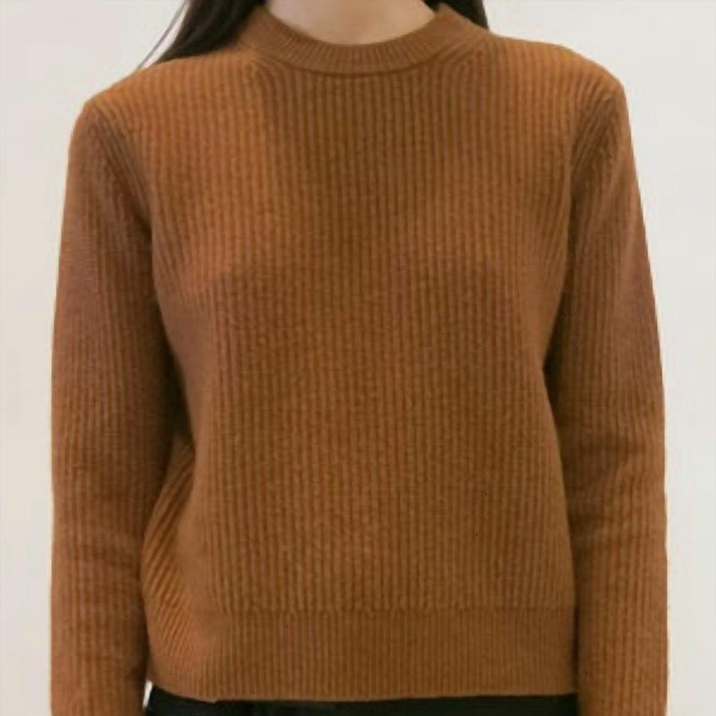 Shop A.l.c Marco Sweater In Brown