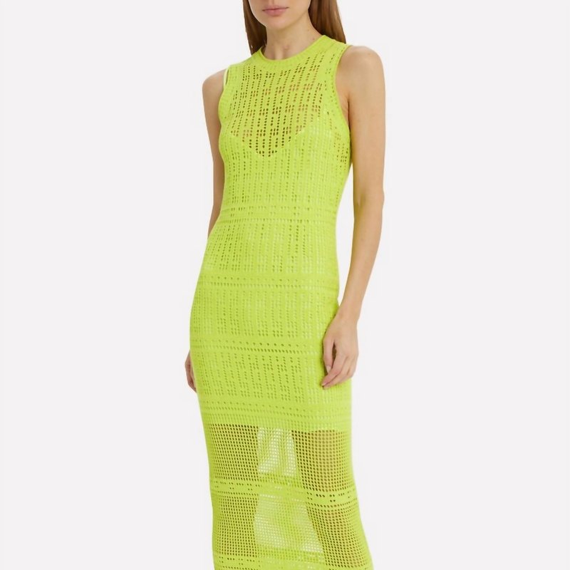 Shop A.l.c Monaghan Dress In Green