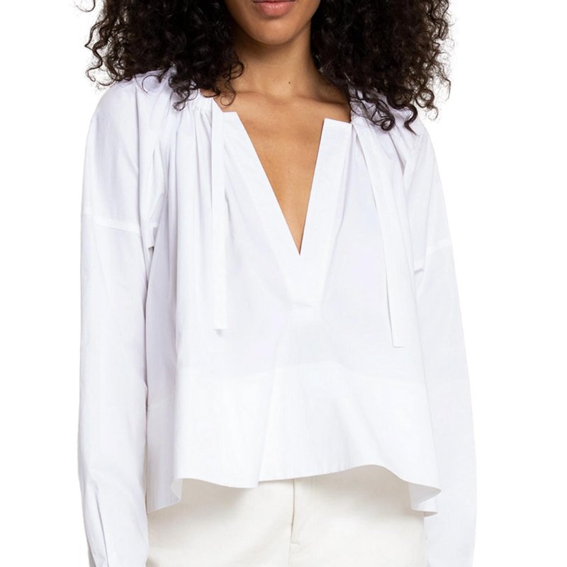 Shop A.l.c Serena Blouse In White