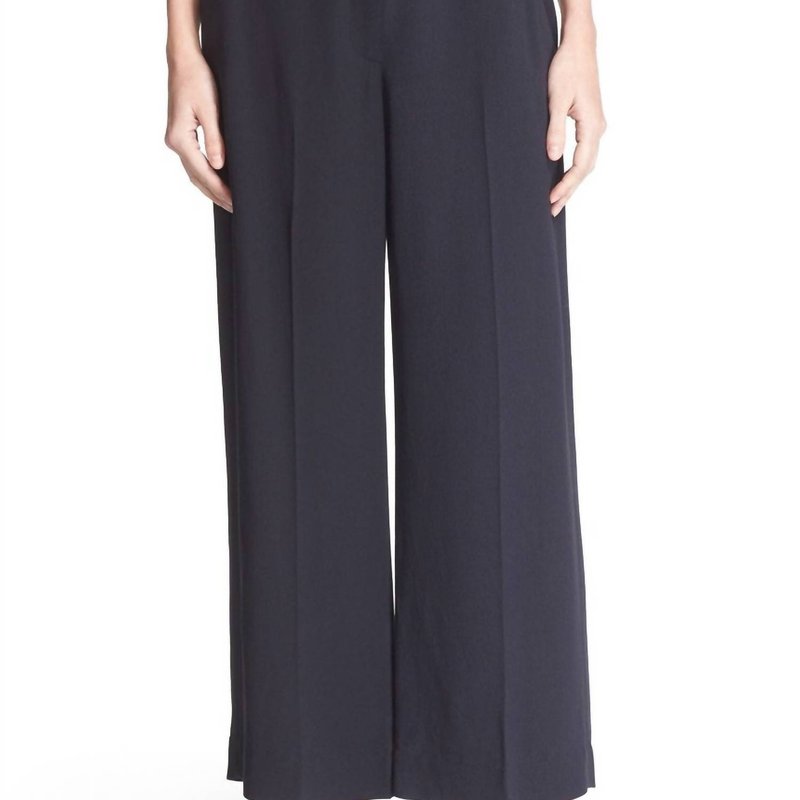 Shop A.l.c Women's Emily Gaucho Mid-rise Belted Pants In Blue
