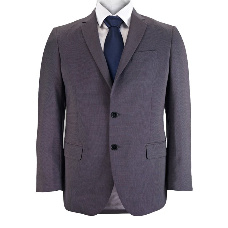 Alexandra Mens Icona Formal Slim Fit Work Suit Jacket In Grey