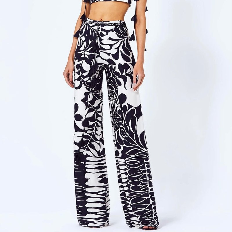 Shop Alexis Bow Pant In Black