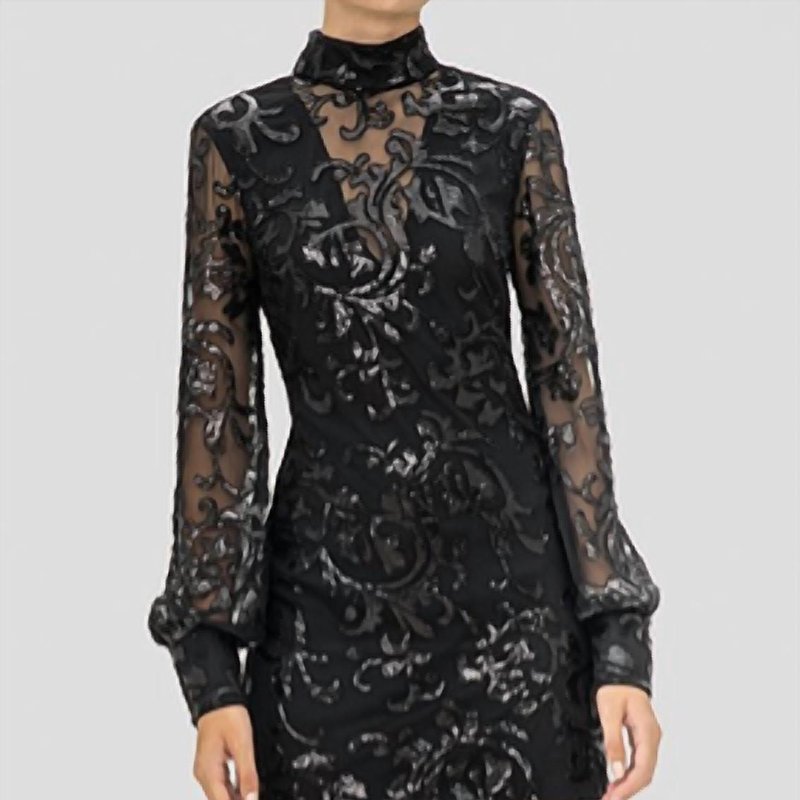 Shop Alexis Franciska Dress In Black