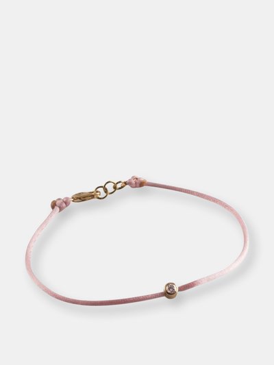 Alexis Jae Pink String Diamond Bracelet for Breast Cancer product