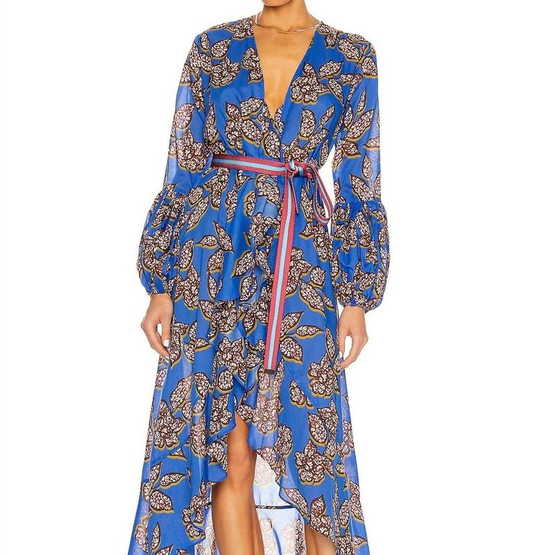 Shop Alexis Livana Dress In Blue