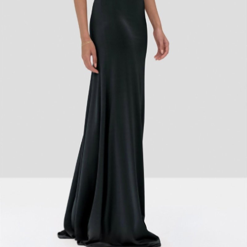 Shop Alexis Xaverie Dress In Black