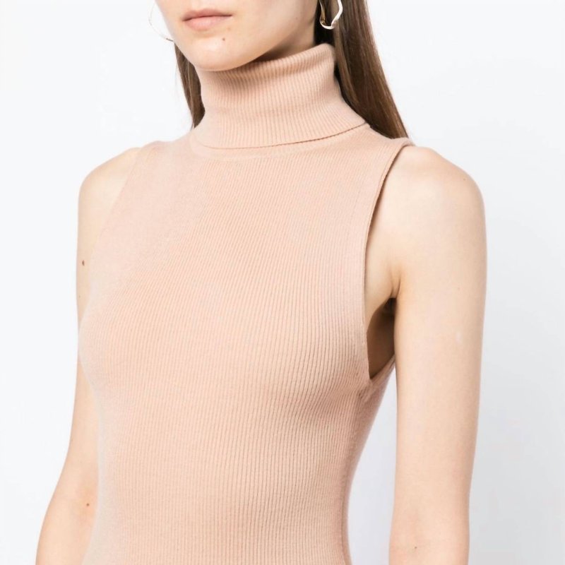 Alice And Olivia Darcey Sweater Tank In Neutral