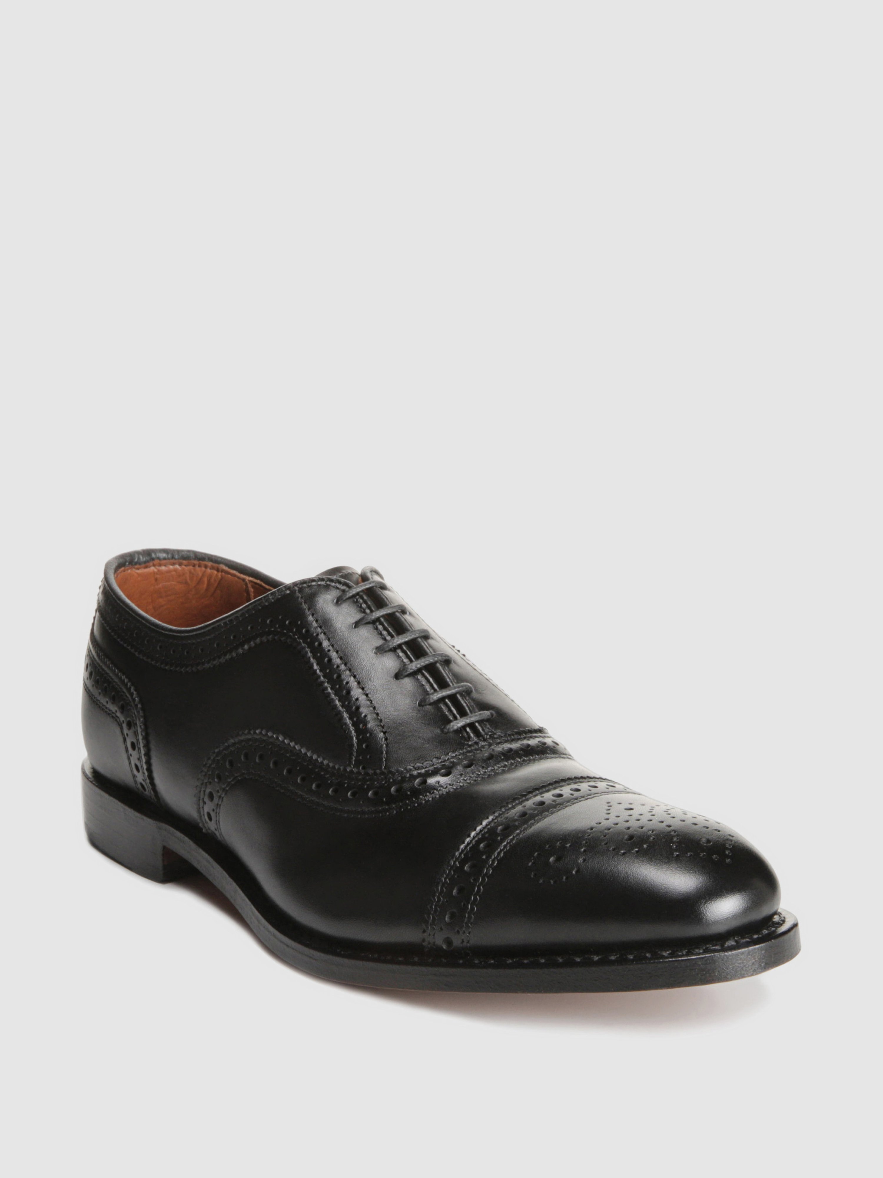 Allen Edmonds Strand Lace Up Oxford Dress Shoe In Black