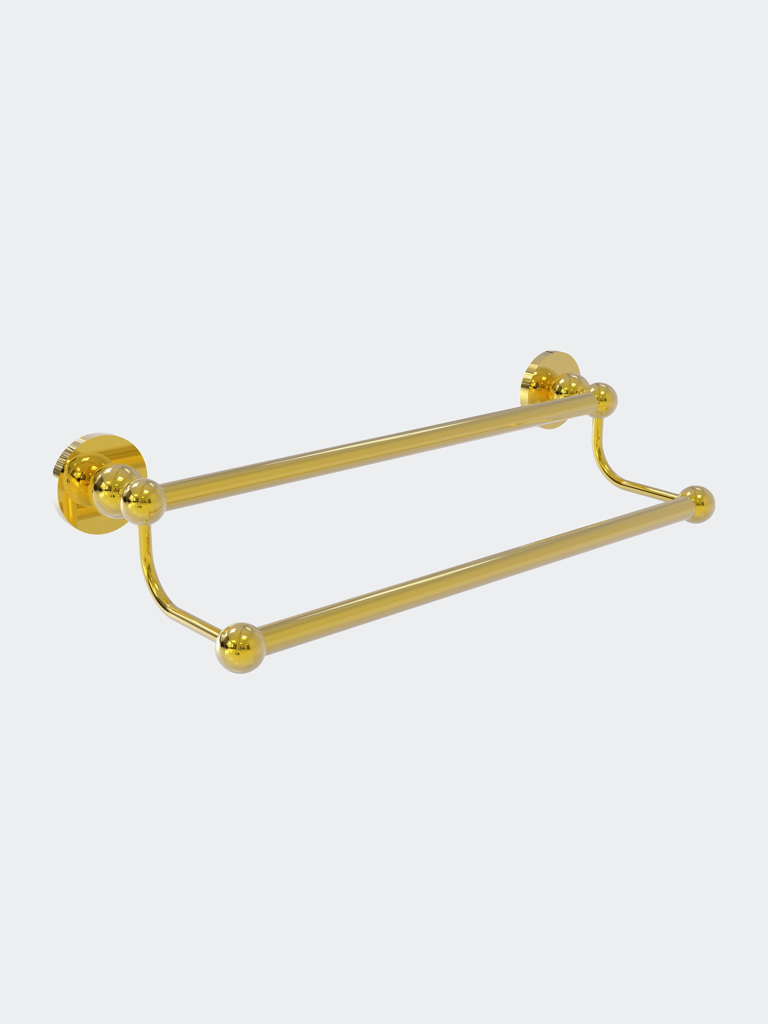 Bolero Collection 36" Double Towel Bar - Polished Brass