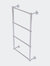 Dottingham Collection 4 Tier 36" Ladder Towel Bar With Twisted Detail - Polished Chrome