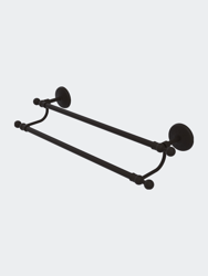 Monte Carlo Collection 24" Double Towel Bar - Oil Rubbed Bronze