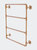 Pipeline Collection 24" Wall Mounted Ladder Towel Bar - Brushed Bronze