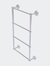 Prestige Regal Collection 4 Tier 24" Ladder Towel Bar With Twisted Detail - Polished Chrome