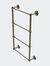 Que New Collection 4 Tier 36" Ladder Towel Bar - Antique Brass