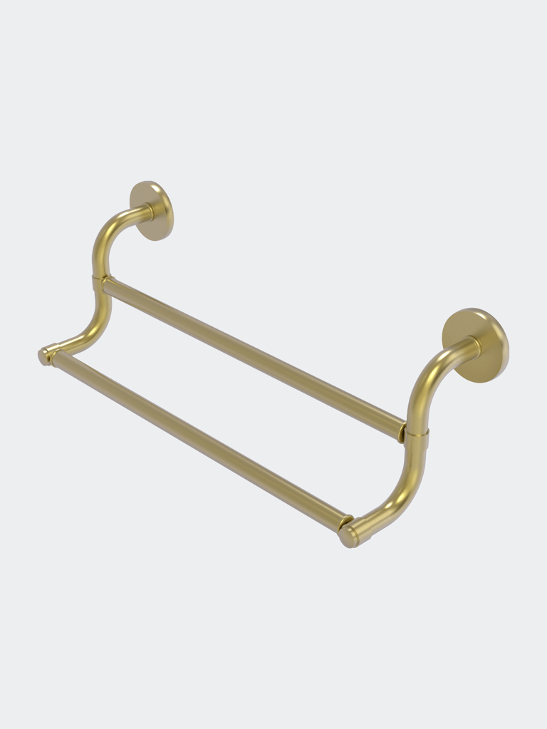 Remi Collection 24" Double Towel Bar - Satin Brass