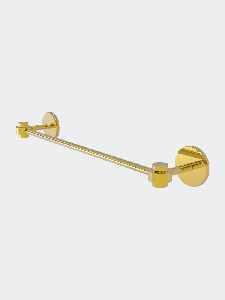 Satellite Orbit One Collection 18" Towel Bar - Polished Brass