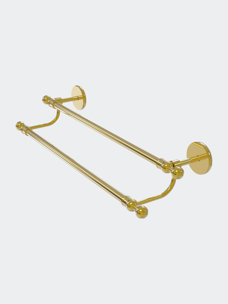 Skyline Collection 24 Inch Double Towel Bar - Polished Brass