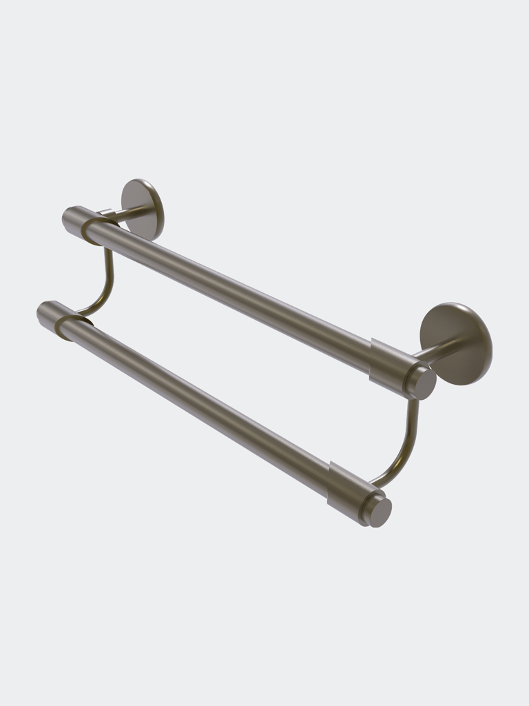 Tribecca Collection 18" Double Towel Bar - Antique Brass
