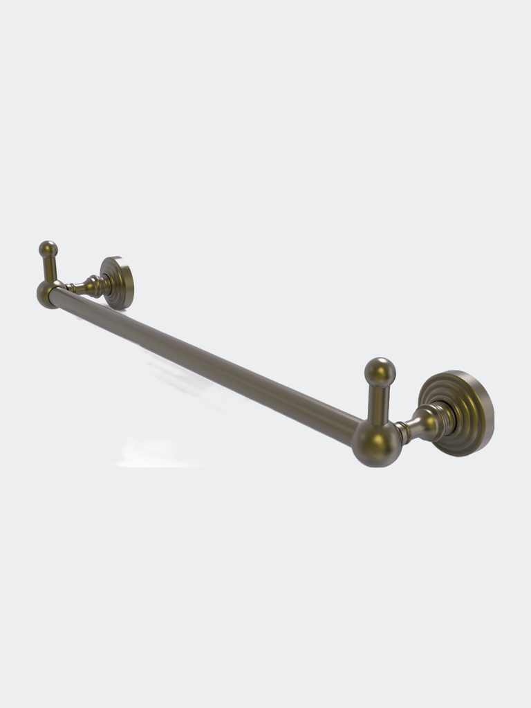 Waverly Place Collection 18" Towel Bar With Integrated Pegs - Antique Brass