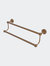 Waverly Place Collection 24" Double Towel Bar - Brushed Bronze