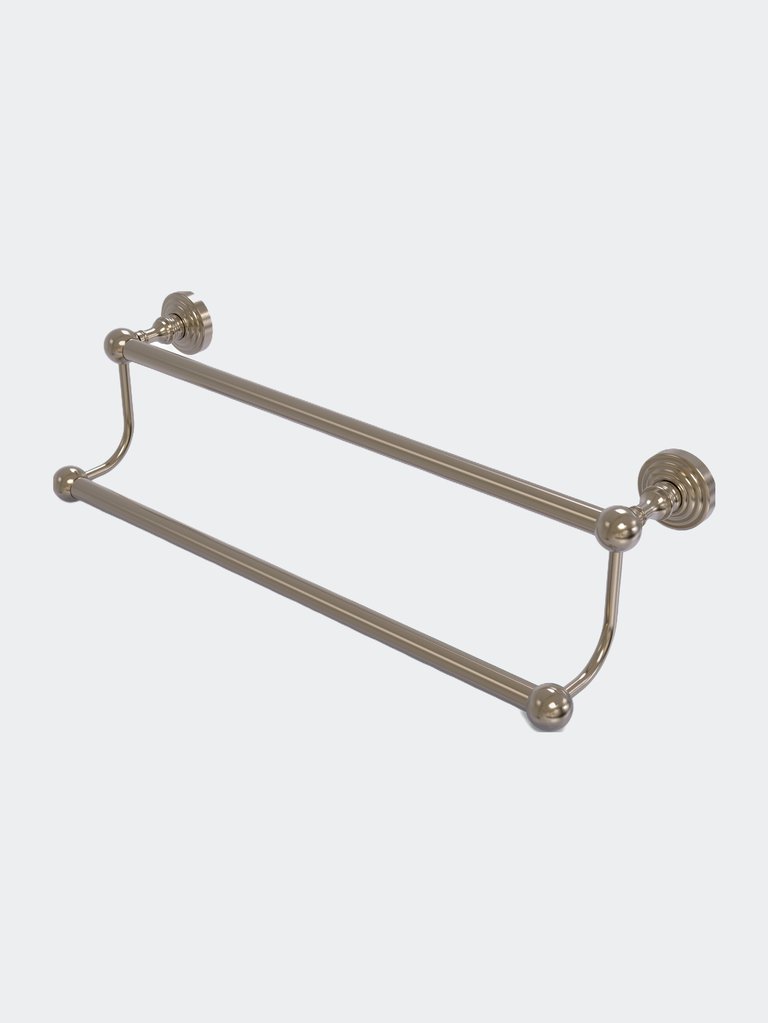 Waverly Place Collection 24" Double Towel Bar - Antique Pewter