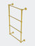 Waverly Place Collection 4 Tier 30" Ladder Towel Bar With Dotted Detail - Polished Brass