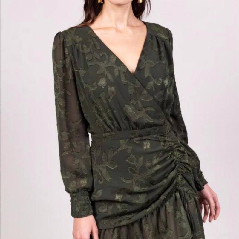 Shop Allison New York Envy Mini Dress In Green