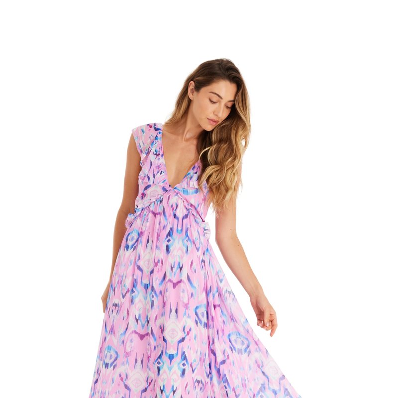Allison Ny Margo Maxi Dress In Pink